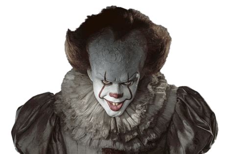 Pennywise Face PNG Pic - PNG Mart