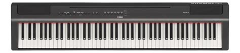 Yamaha P-125 Compact 88-Key Digital Piano – Black – Gerald Musique