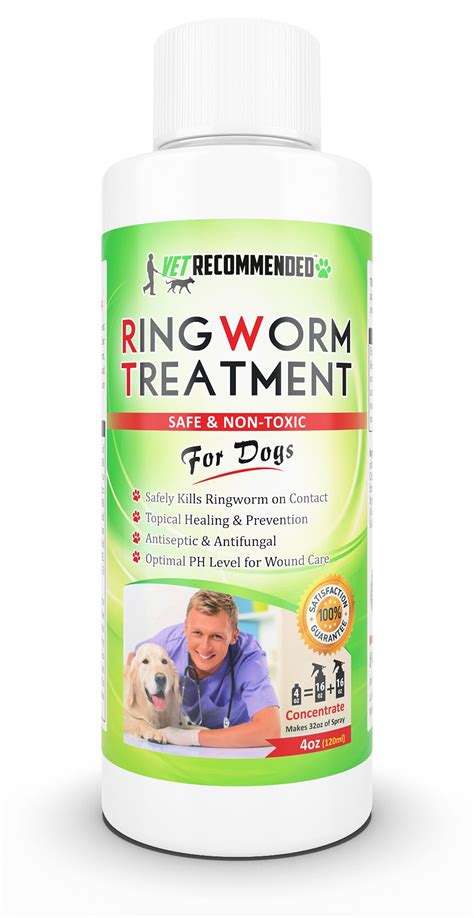 Vet Recommended - Ringworm Treatment For Dogs - Concentrate Makes Two ...