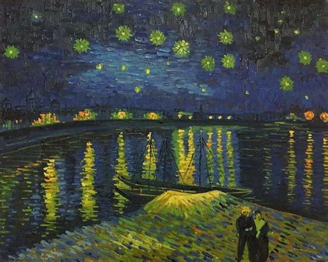 Starry Night Over the Rhone Reproduction