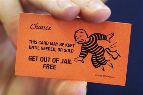 Get Out Of Jail Free Card Meaning & Origin | Dictionary.com