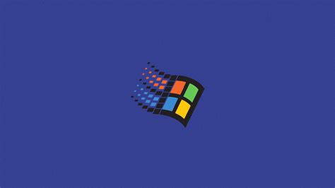 Windows 98 Logo Wallpaper 8K