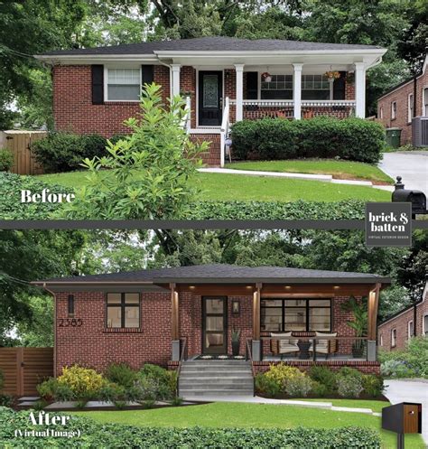 Brown Brick Houses, Brick Ranch Houses, Red Bricks, Red Brick Exteriors ...