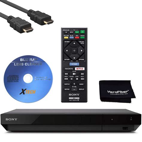 Sony 4k Blu Ray Player UBP-X700/M with Ultra HD Vision, HDR, Wi-Fi ...