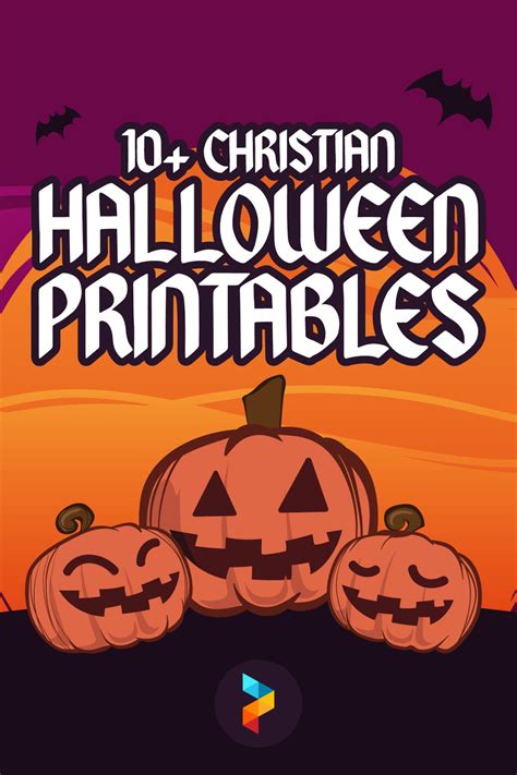 Christian Halloween - 20 Free PDF Printables | Printablee