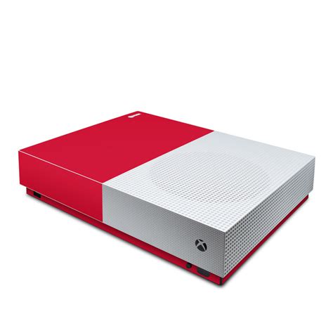 Microsoft Xbox One S All Digital Edition Skin - Solid State Red by ...