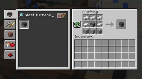 What does a blast furnace do in Minecraft?