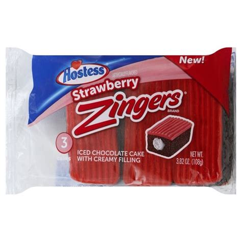 Hostess Zingers, Strawberry (3.82 each) - Instacart