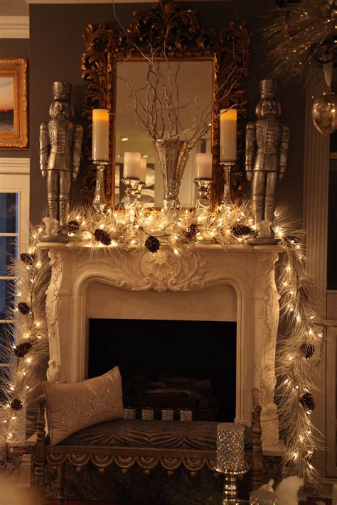 Christmas Fireplace mantel Christmas Fireplace Mantels, Fireplace Ideas ...