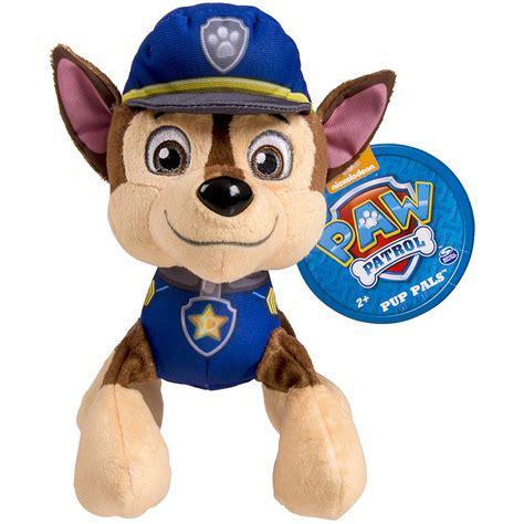 Nickelodeon Paw Patrol - Plush Pup Pals- Chase | eBay