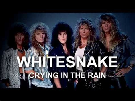 WHITESNAKE - CRYING IN THE RAIN [Guitar Solo Cover] - YouTube