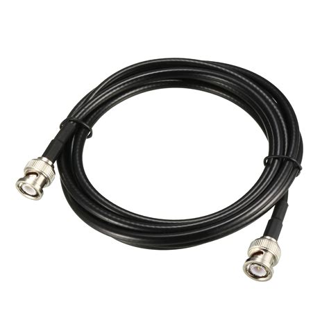 RG58 Coaxial Cable with BNC Male to BNC Male Connectors 50 Ohm 12-ft ...