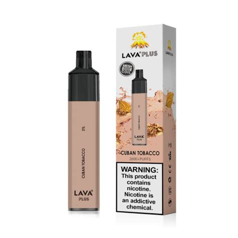 Cuban Tobacco Lava Plus Vape 3% | 2600 Puff