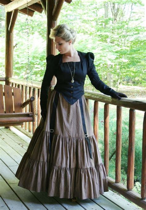 Old west Dress | Western style dresses, Western outfits women, Old ...