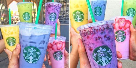 Starbucks Secret Menu Rainbow Refresher Recipe | Deporecipe.co