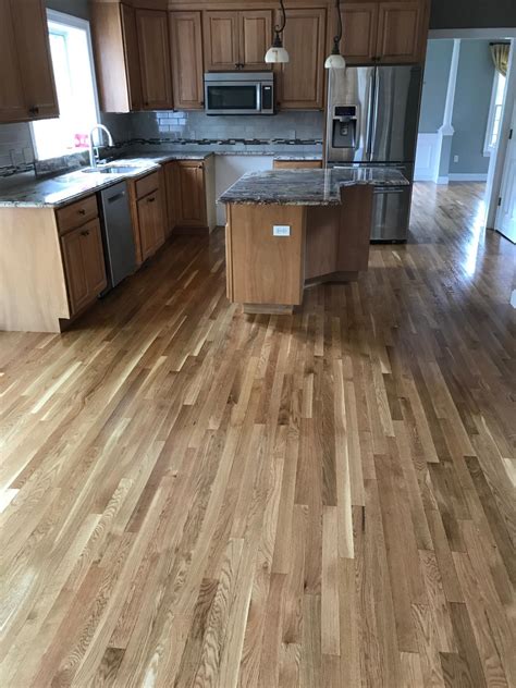 Natural White Oak Floors with Oil Based Finish | Central Mass Hardwood Inc.