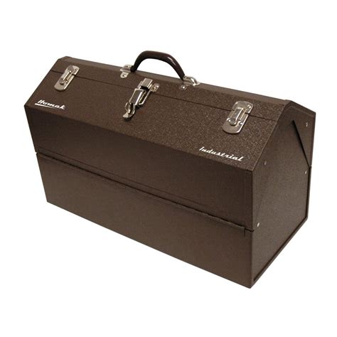 Homak Industrial 22.125-in Steel Lockable Tool Box (Brown) at Lowes.com