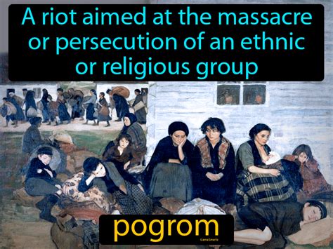 Pogrom Definition & Image | GameSmartz