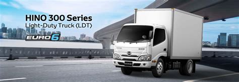 Hino 300 Series | Euro 6-compliant Light-duty Trucks