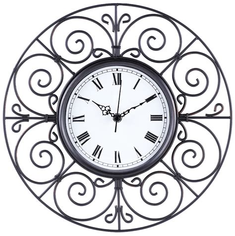 13" wrought iron wall clock,221.91205 - Guangzhou Elite Electronics Co ...