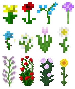 Minecraft Flowers — Are.na