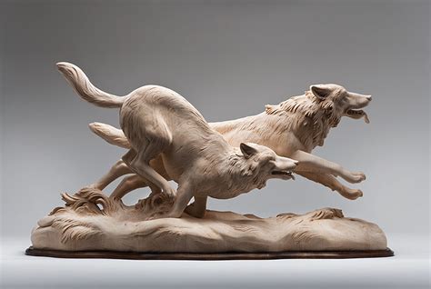 Intricately Carved Wooden Animal Sculptures Leap to Life