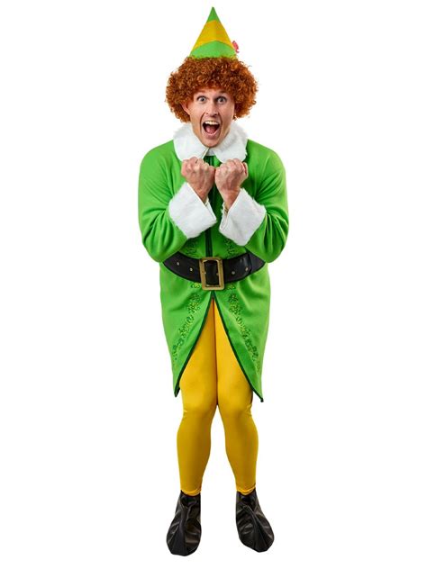 Buddy The Elf Deluxe Costume for Adults - Elf Movie | Costume World NZ