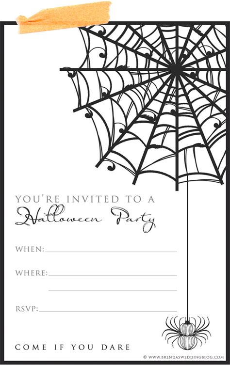 9 Fun & Stylish Ideas for Halloween Weddings + a Printable Invitation