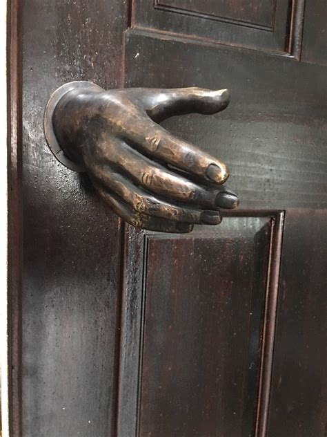 Door Handle BRONZE HAND MADE Sculpture Art Exterior Interior | Etsy