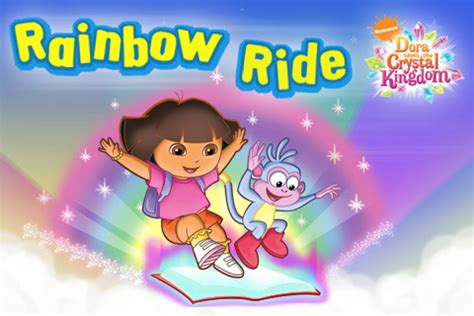 Dora Saves the Crystal Kingdom - Rainbow Ride App for iPad