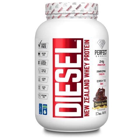 PERFECT Sports - DIESEL New Zealand Whey Protein, Grass-Fed + Pasture ...