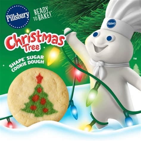 Pillsbury™ Shape™ Christmas Tree Sugar Cookie Dough, 20 ct / 0.46 oz ...