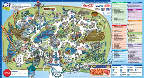 Canada's wonderland map - Map of Canada's wonderland (Canada)