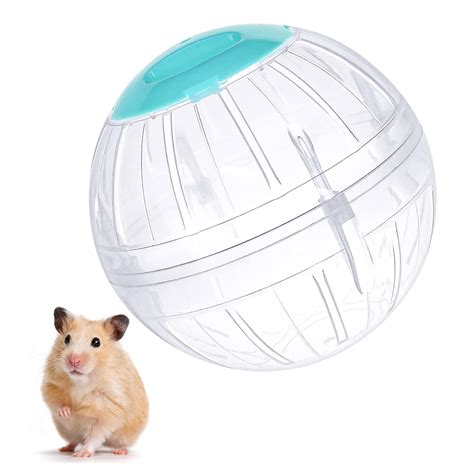 Hamster Exercise Ball, 5.7 Inch Transparent Hamster Ball Running ...