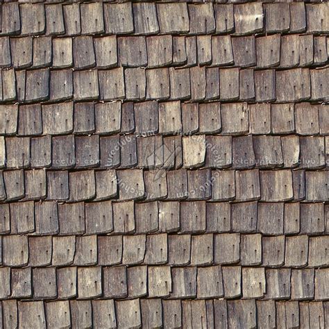 Wood shingle roof texture seamless 03802