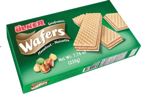 ULKER DELUX HAZELNUT WAFERS 220GR