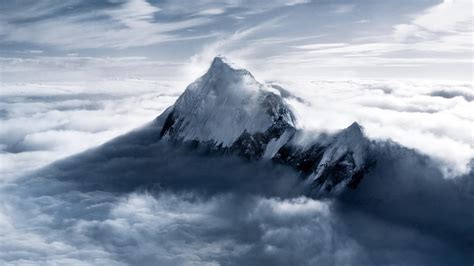 Mount Everest, Mahalangur Mountain Range, Himalayas, Nepal UHD 4K ...