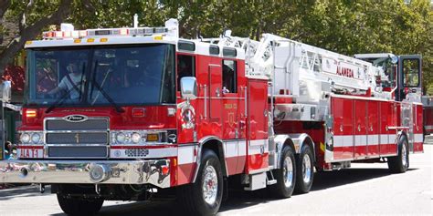 Aerial Ladder Truck - California Fire Prevention