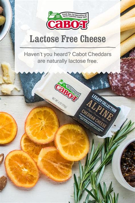 Lactose-Free Cheese | Cabot Creamery | Lactose free cheese, Lactose ...