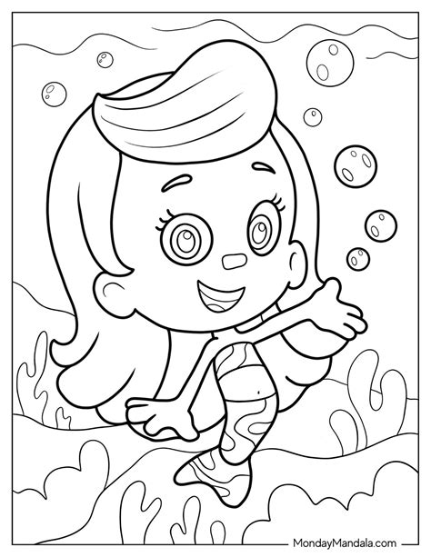 22 Bubble Guppies Coloring Pages (Free PDF Printables)