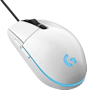 Logitech G203 Hero Lightsync - White: Mice: Amazon.com.au