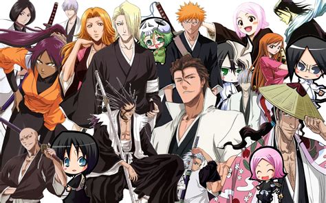 Bleach characters wallpaper - SF Wallpaper