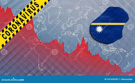 CoronaVirus Impact on Nauru Economy Stock Illustration - Illustration ...