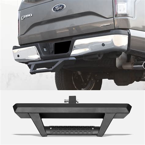 Stehlen 733469495321 Universal Matte Black Hoop Style Trailer Tow Mount ...