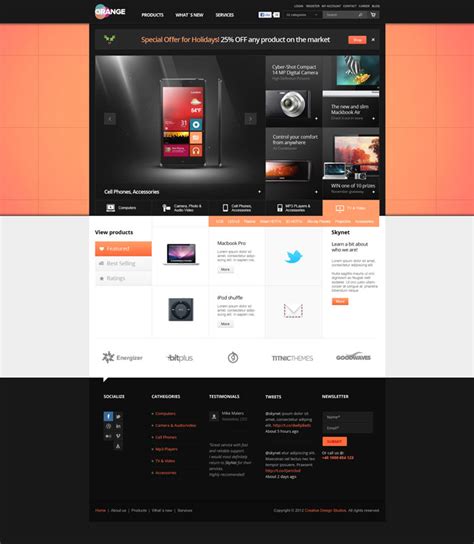 Modern Website Layout Designs For Inspiration - 22 Examples