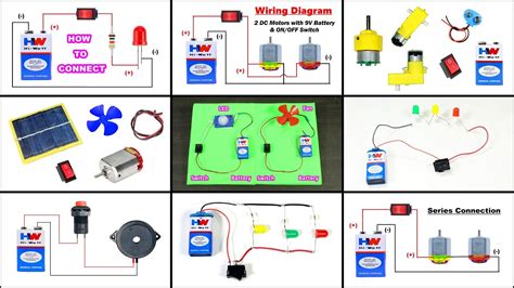 Top 10 IDEAS!! How to Make an Simple Electric Circuit Working Model for ...