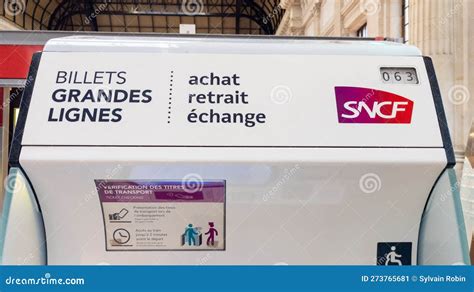 Sncf Machine To Purchase Withdrawal and Exchange of Ticket Train ...