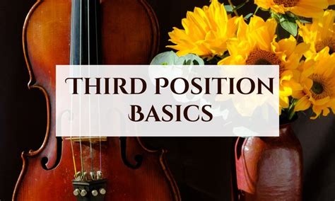 Easy Scales in Third Position for the Violin — Meadowlark Violin Studio