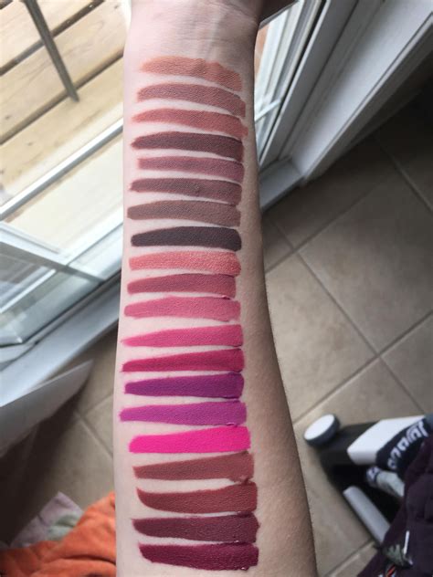 Swatches of all 40 Sephora liquid lipsticks | Sephora liquid lipstick ...