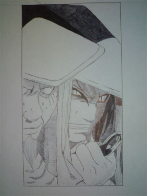 Orochimaru vs 3rd Hokage by JOAOMALVES on DeviantArt